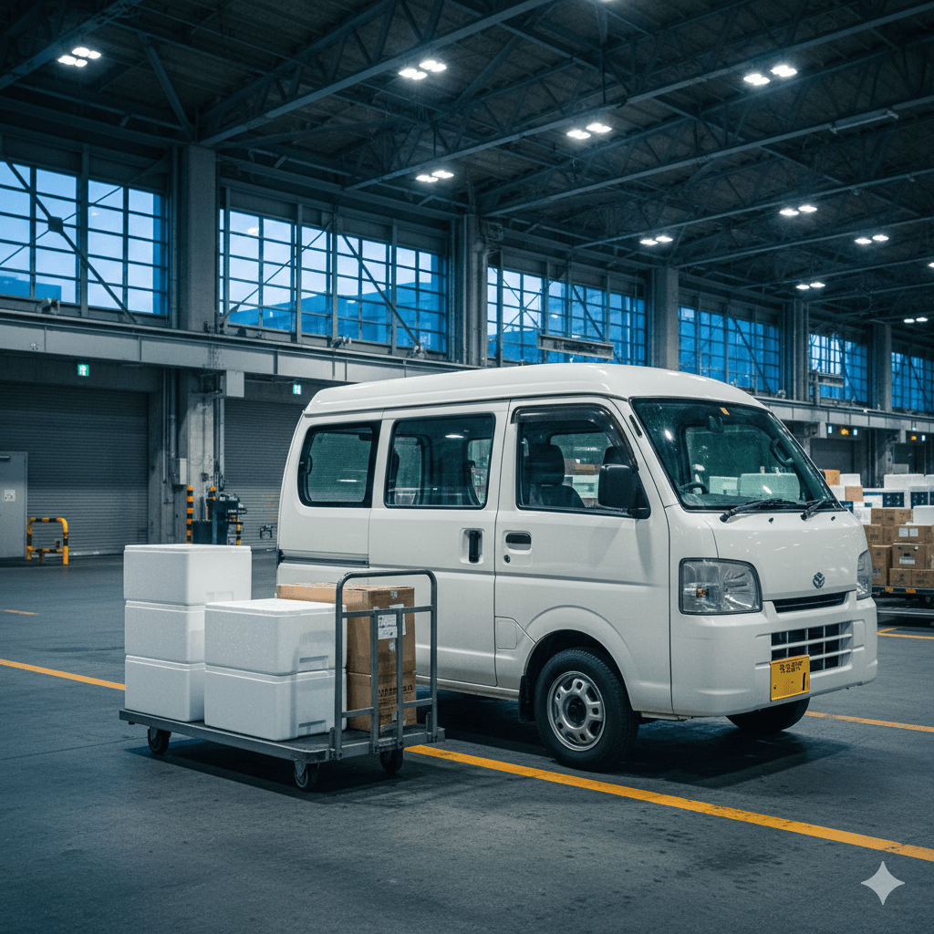 \最高月収50万円以上! 普通免許から応募OK!/ 軽貨物を運ぶ小型ドライバー募集! 軽自動車での業務になるので、ドライバー未経験からでも安心♪